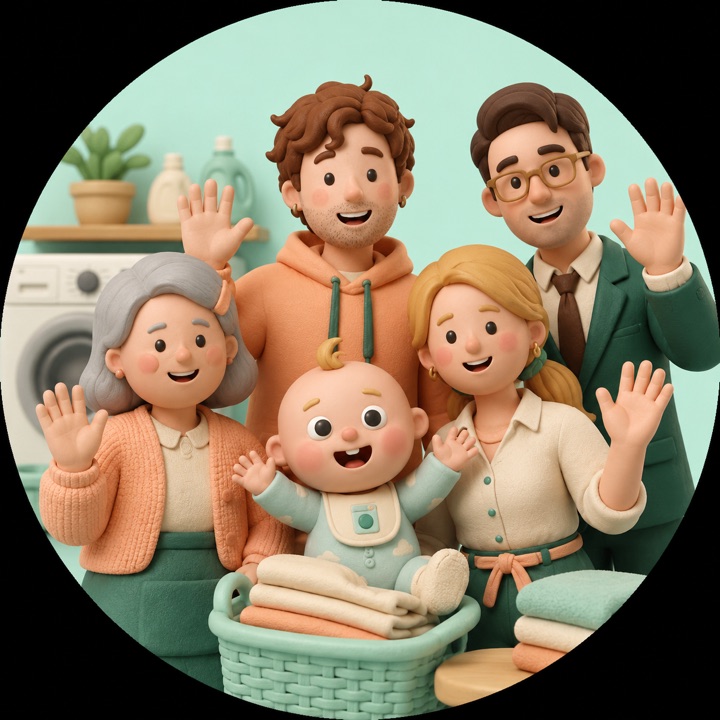 A happy laundry day